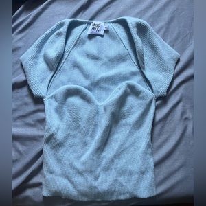 Baby blue princess Polly top
